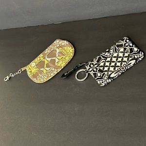 VERA BRADLEY ZIP ID KEYCHAIN BUNDLE